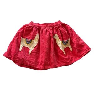 Mini Boden Pink Embellished Skirt